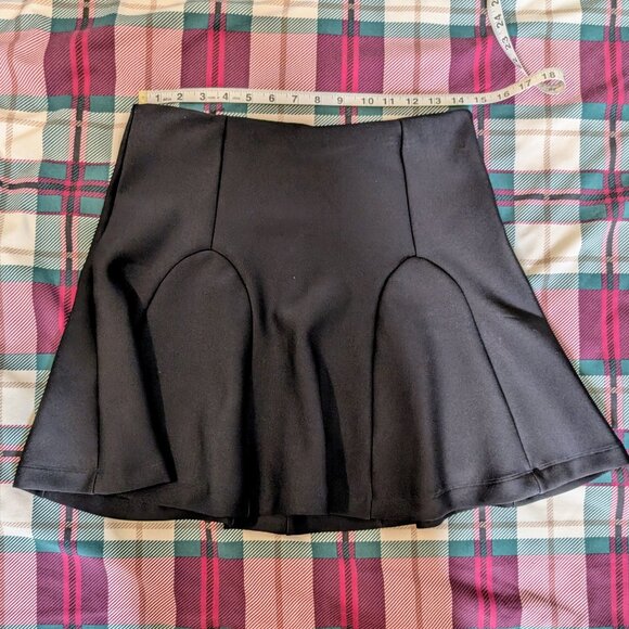 Mossimo Supply Co. Black Skater Skirt Medium - Picture 1 of 4